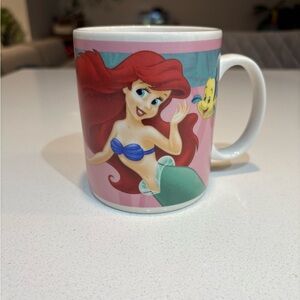 Disney Ariel and Flounder Mug-Excellent Condition